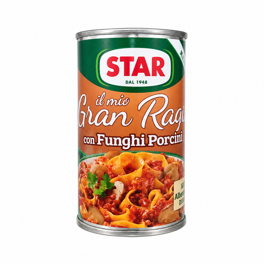 Gran Ragu con Funghi Porcini